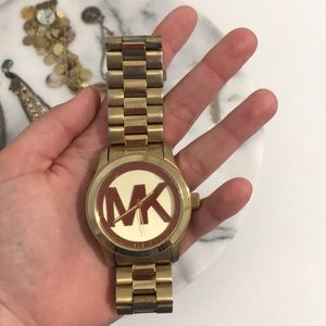 Micheal Kors gold watch